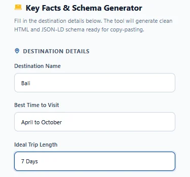 Step 2: Add FAQ data to generate JSON-LD schema