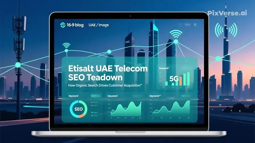 Etisalat UAE Telecom SEO Teardown