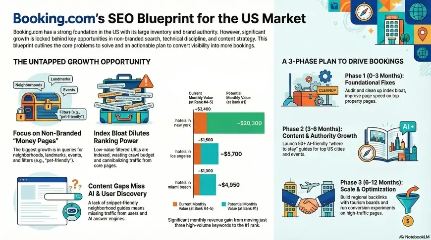 SEO for Travel Website - Booking.com SEO Teardown