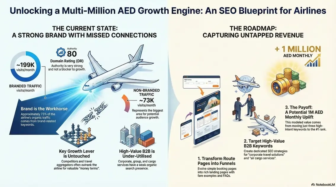 Etihad Aviation SEO Teardown