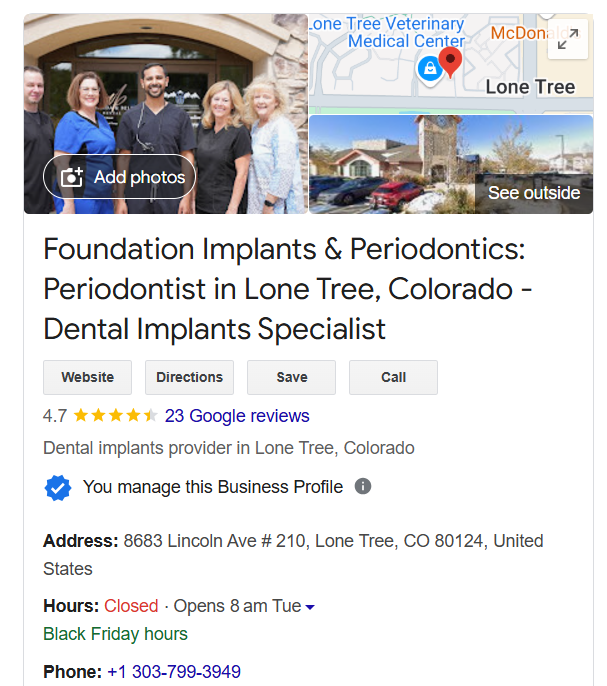 google my business