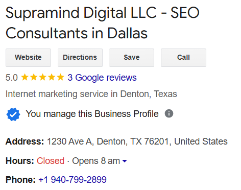 Google My Business