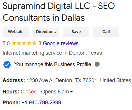 google my business