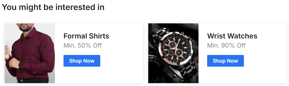 website navigation