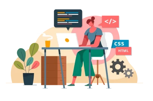 programmer with css