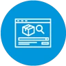 Icon showing optimization steps applied to eCommerce product pages