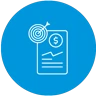 Revenue-focused reporting icon