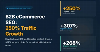 Lower Friction SEO case study showcasing ranking and traffic