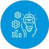 Icon showing professional skills and SEO experience for eCommerce growth
