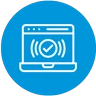AMP activation icon representing faster mobile load speeds and increased user engagement.