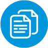 Duplicate content fix icon representing solutions to prevent penalties and improve SEO authority.