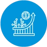 Increased ROI icon
