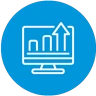 WordPress SEO services performance enhancement icon for improving site speed and overall performance.